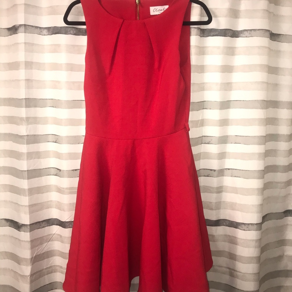 Modcloth cherry 🍒 red dress